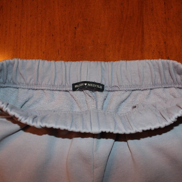 EUC Brandy Melville Sweatpants Lavender - Picture 3 of 4